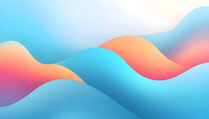 Fototapeta premium colorful abstract background art pattern beautiful light blue gradient clean simple motion graphic backdrop template