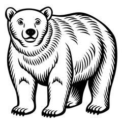 wildlife silhouette vector illustration svg file