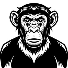 mascot silhouette vector illustration svg file