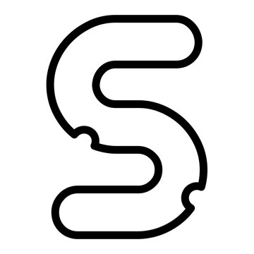 recommend clip art: S letter mice font.