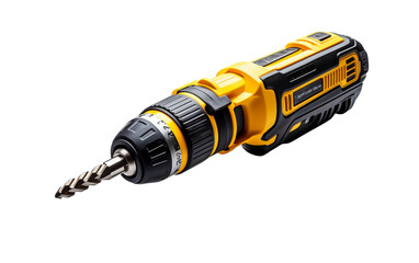 A drill with a sharp drill bit is ready to bore into materials with precision