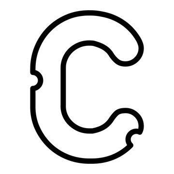 recommend clip art: C letter mice font.rk