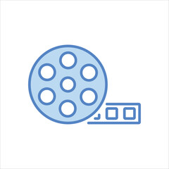 Film Reel icon editable stock vector icon
