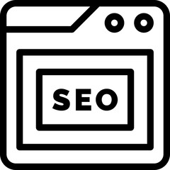 seo, web, website, web page Icon