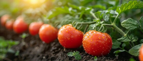 Growing fruits and vegetables free of harmful chemicals in Organic gardening