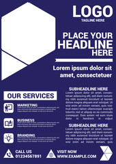 CREATIVE-MINIMAL-SIMPLE-BUSINESS-MODERN-A4-SINGLE-SIDED-FLYER-DESIGN-TEMPLATE
