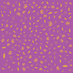 Fototapeta na wymiar Abstract art background vector. minimal style wallpaper line art flower and botanical leaves, Organic shapes. Vector background for banner, poster, Web and packaging. Leaf, Bird, Flower, Folk, Motif.