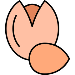 Nut, oktoberfest, pistachio, snack Icon