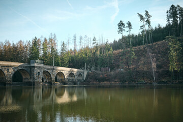 View of the dam