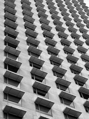 Modern hotel building in Kuala Lumpur, Malaysia