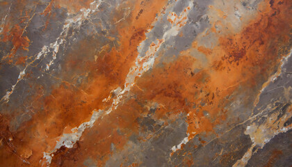 rusty marble grunge texture, surface. view from above. background in shades of gray, terracotta