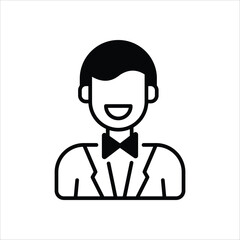 Actor icon editable stock vector icon