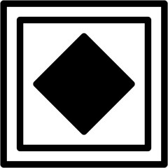 Priority, Road Sign, Direction, Regulation, Traffic, Sign Icon