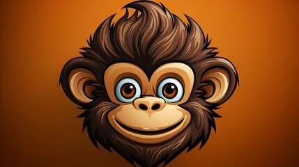 A playful monkey logo icon with a mischievous grin.
