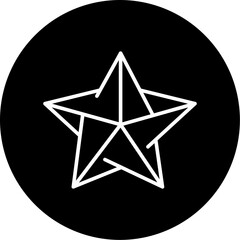 Fototapeta premium Star icon