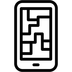Vector Icon Gps, map, mobile, connection, location