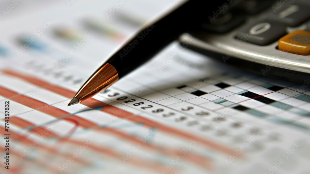 Poster developing budget and forecasting models to support longterm planning raw ai generated illustration