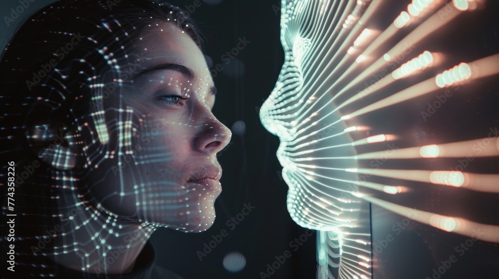 Poster discussing the transformative potential of ai in the field of design and aesthetics raw ai generated