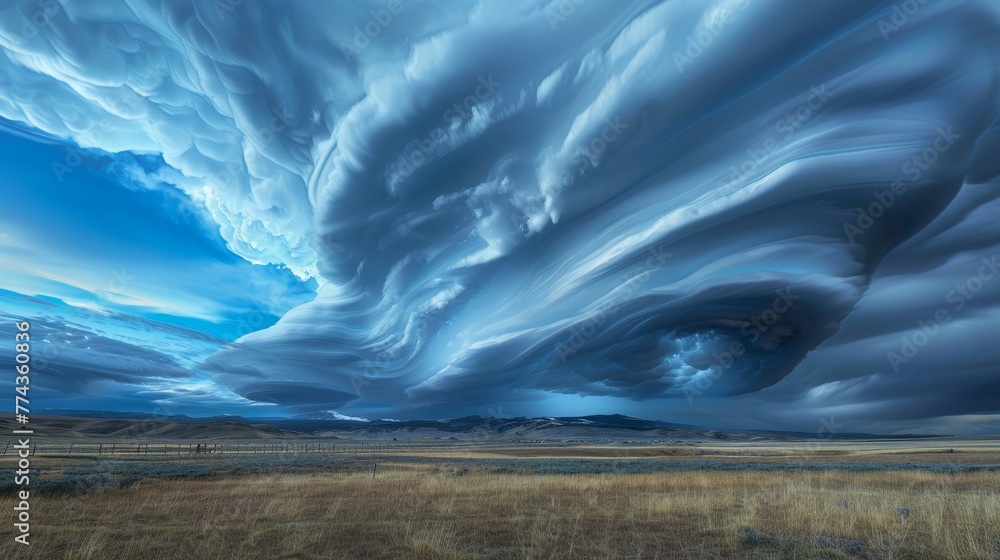 Poster fastmoving weather fronts professional captures of weather fronts in motion freezing the dynamic mot