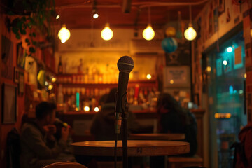 Cozy Cafe Poetry Slam