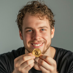 The future of finance: Hold bitcoin in your hand