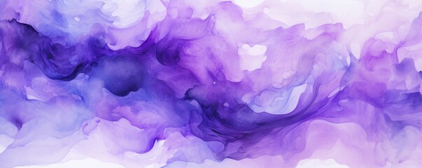 Fototapeta na wymiar Purple abstract watercolor stain background pattern 