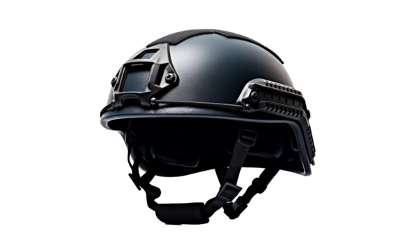 A sleek, futuristic helmet sits majestically against a clean white background