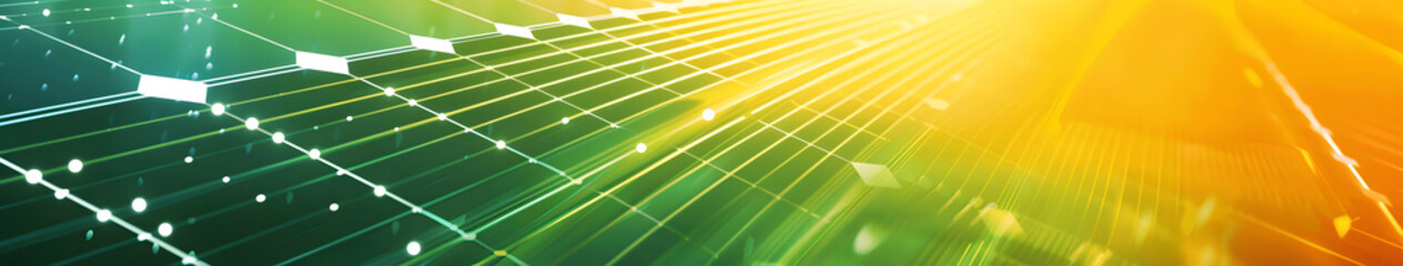 Fototapeta premium Solar panels background, sustainability wallpaper, renewable energy