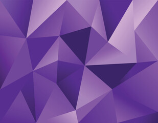 Fototapeta premium Abstract vector illustration with volumetric triangles for banners and advertising. This vector illustration is suitable for use as a background image, giving your content an elegant and modern look.