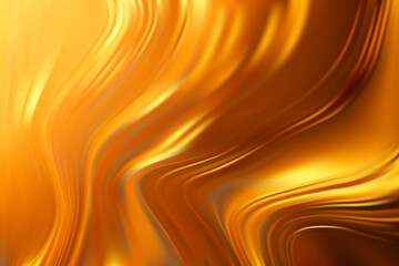 Wavy honey gold background with swirls