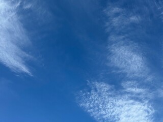 Clouds in the sky, beautiful heaven cloudscape.