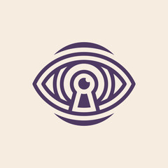 Occult and Mystic Secret society logo design
