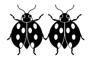 ladybug vector illustration