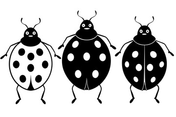 ladybug vector illustration