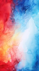 Red Blue Yellow barely noticeable watercolor light soft gradient pastel background minimalistic pattern 