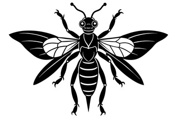wasp vector illustration