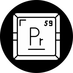 Praseodymium Icon