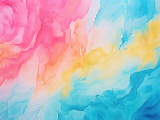 Rose Azure Mustard abstract watercolor paint background barely noticeable with liquid fluid texture for background, banner with copy space and blank text area