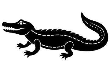  alligator vector illustration