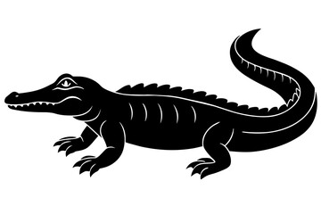  alligator vector illustration