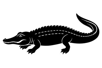 Naklejka premium crocodile vector illustration