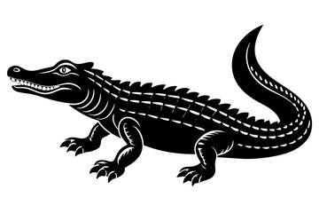 crocodile vector illustration