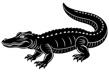 crocodile vector illustration