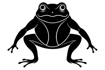 frog vector illustration