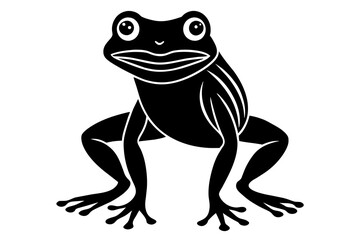 frog vector illustration