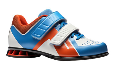 A detailed shot of a single shoe against a plain white background