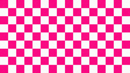 pink and white checkered pattern