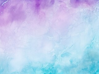 Fototapeta na wymiar Sienna Cyan Lilac abstract watercolor paint background barely noticeable with liquid fluid texture for background, banner with copy space and blank text area 