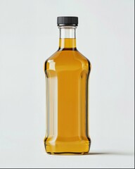 Fototapeta premium bottle of olive oil isolated on white background