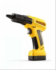 drill isolated on white